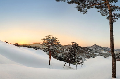 宋山里古坟群 - 冬